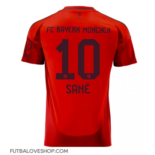 Dres Bayern Munich Leroy Sane #10 Domáci 2024-25 Krátky Rukáv